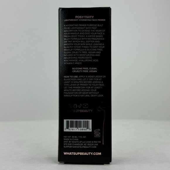 Whats Up Beauty Posy-Tivity Lightweight Hydrating Face Primer 30ml Vegan NEW - Picture 6 of 8